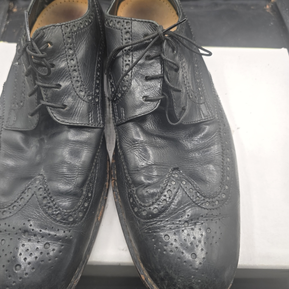 Cole Haan Black Leather Men's Oxfords